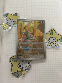 POKEMON Card TCG - Mimikyu SVP 075 - Scarlet & Violet Black Star Promo SEALED - Image 1