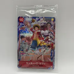 One Piece Card Monkey D Luffy ST10-006 P-041 2024 Day Emotion Limited Promo New - Image 3