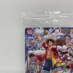 One Piece Card Monkey D Luffy ST10-006 P-041 2024 Day Emotion Limited Promo New - Image 4