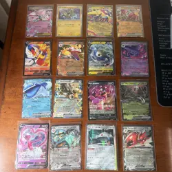 Pokemon 16 Card Lot nm Ex Rares V Holos Mega Cinderace L32 - Image 1