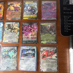 Pokemon 16 Card Lot nm Ex Rares V Holos Mega Cinderace L32 - Image 2