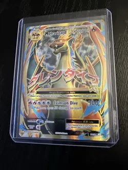 Pokemon Card - Mega M Charizard EX (Full Art) XY - Evolutions 101/108 Holo Rare - Image 1