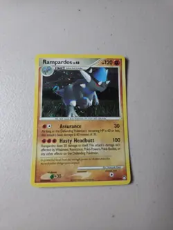 Mysterious Treasures Rampardos Holo Card #33/123 SWRIL - Image 1