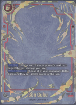Dragon Ball Super Card Game | Son Goku | FB04-129 SCR | God Rare - Image 1