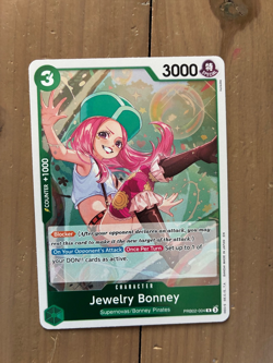 One Piece Card Game Jewelry Bonney PRB02-004 Rare⚓NM - Image 1