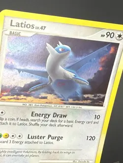 Pokemon Latios 4/17 Holo Rare POP Series 7 2008 - LP Vintage TCG Card - Image 4