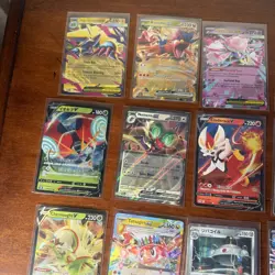 Pokemon 16 Card Lot nm Ex Rares V Holos Mega Cinderace Entei L31 - Image 3