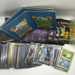 Huge Pokemon Card Lot 90+ Cards And 40+ Packs With GX's Ex's AND MORE!!!! - Image 1