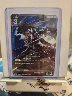 Gundam TCG Delta Plus Card Game GD01-006 R+ Foil, English, Newtype Rising - Image 1