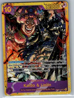 Kaido & Linlin OP08-119 SEC Two Legends - One Piece Card Game - NM - Image 1