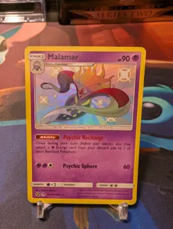 Malamar SV18/SV94 Shiny Holo Rare Hidden Fates: Shiny Vault Pokemon Card NM - Image 1