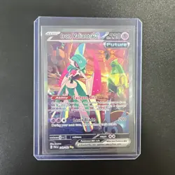 Pokemon TCG Iron Valiant EX Paradox Rift 249/182 Special Illustration Rare Card - Image 1