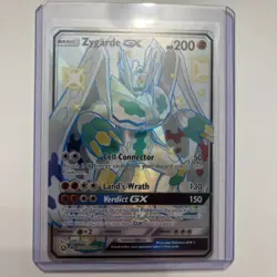 NEAR MINT!! Pokemon TCG Zygarde GX SV65/SV94 Shiny Holo Rare Card Hidden Fates - Image 1