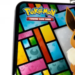 Pokemon TCG Eevee Lunchbox Treasure Chest Tin With accessories And 50+ Cards - Image 5