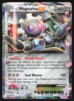 Magearna EX - XY175 - Ultra Rare - XY Black Star Promo - Pokemon Card - LP - Image 1