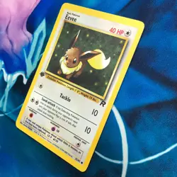 Eevee - 55/82 - 1st Edition Team Rocket Set - Pokemon Card - NM - Image 4