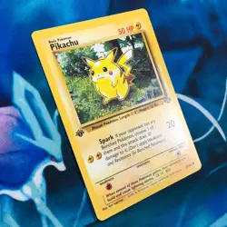 Pikachu - 60/64 - 1st Edition Jungle Set - Pokemon Card - MP - Image 3