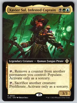 Xavier Sal, Infested Captain (Extended Art) R Commander: The Lost Caverns of Ixa - Image 1