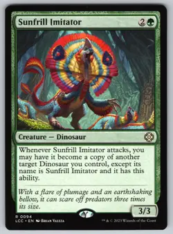 Sunfrill Imitator R Commander: The Lost Caverns of Ixalan #94 NM Normal - Image 1