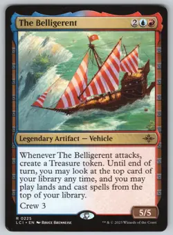 The Belligerent R The Lost Caverns of Ixalan #225 NM Normal - Image 1