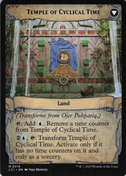Ojer Pakpatiq, Deepest Epoch (Showcase) M The Lost Caverns of Ixalan # 315 NM No - Image 2