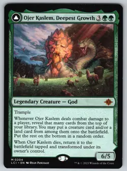 Ojer Kaslem, Deepest Growth M The Lost Caverns of Ixalan #204 NM Normal - Image 1