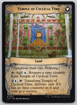 Ojer Pakpatiq, Deepest Epoch (Showcase) M The Lost Caverns of Ixalan #315 NM Nor - Image 2