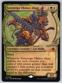 Sovereign Okinec Ahau (Showcase) M The Lost Caverns of Ixalan #309 NM Normal - Image 1