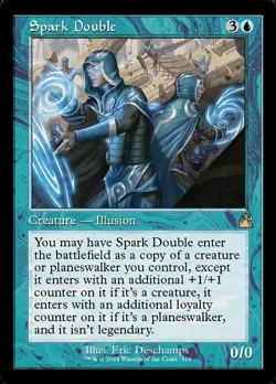1x Spark Double - Foil - Retro Frame - Ravnica Remastered - Near Mint, English - - Image 1