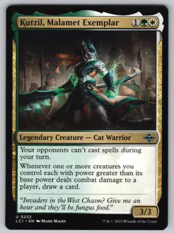 Kutzil, Malamet Exemplar U The Lost Caverns of Ixalan #232 NM Normal - Image 1
