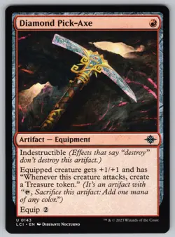 Diamond Pick-Axe U The Lost Caverns of Ixalan #143 NM Normal - Image 1
