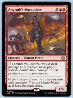 Angrath's Marauders R Commander: The Lost Caverns of Ixalan # 215 NM Normal - Image 1