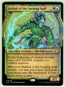 Hakbal of the Surging Soul (Showcase) M Commander: The Lost Caverns of Ixalan # - Image 1
