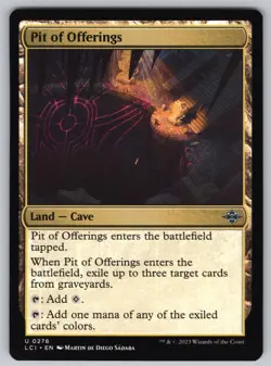 Pit of Offerings U The Lost Caverns of Ixalan #278 NM Normal - Image 1