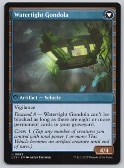 Waterlogged Hulk U The Lost Caverns of Ixalan #83 NM Normal - Image 2
