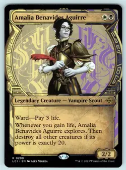 Amalia Benavides Aguirre (Showcase) R The Lost Caverns of Ixalan # 299 NM Normal - Image 1