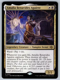 Amalia Benavides Aguirre R The Lost Caverns of Ixalan # 221 NM Normal - Image 1