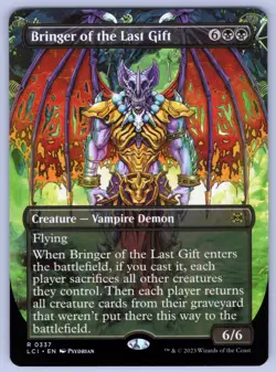 Bringer of the Last Gift (Borderless) R The Lost Caverns of Ixalan # 337 NM Norm - Image 1