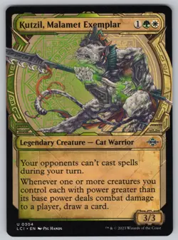 Kutzil, Malamet Exemplar (Showcase) U The Lost Caverns of Ixalan #304 NM Normal - Image 1