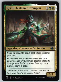 Kutzil, Malamet Exemplar U The Lost Caverns of Ixalan #232 NM Normal - Image 1