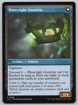 Waterlogged Hulk U The Lost Caverns of Ixalan #83 NM Normal - Image 2