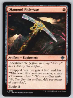 Diamond Pick-Axe U The Lost Caverns of Ixalan #143 NM Normal - Image 1