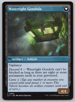 Waterlogged Hulk U The Lost Caverns of Ixalan #83 NM Normal - Image 2