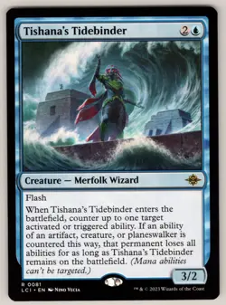 Tishana's Tidebinder R The Lost Caverns of Ixalan # 81 NM Normal - Image 1