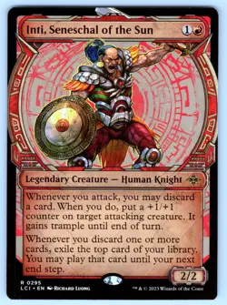 Inti, Seneschal of the Sun (Showcase) R The Lost Caverns of Ixalan # 295 NM Norm - Image 1