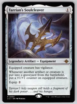 Tarrian's Soulcleaver R The Lost Caverns of Ixalan # 264 NM Normal - Image 1