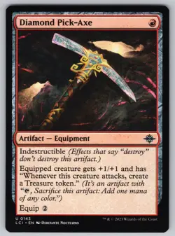 Diamond Pick-Axe U The Lost Caverns of Ixalan #143 NM Normal - Image 1