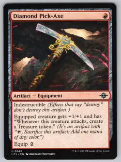 Diamond Pick-Axe U The Lost Caverns of Ixalan #143 NM Normal - Image 1