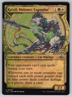 Kutzil, Malamet Exemplar (Showcase) U The Lost Caverns of Ixalan #304 NM Normal - Image 1