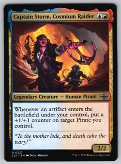 Captain Storm, Cosmium Raider U The Lost Caverns of Ixalan #227 NM Normal - Image 1